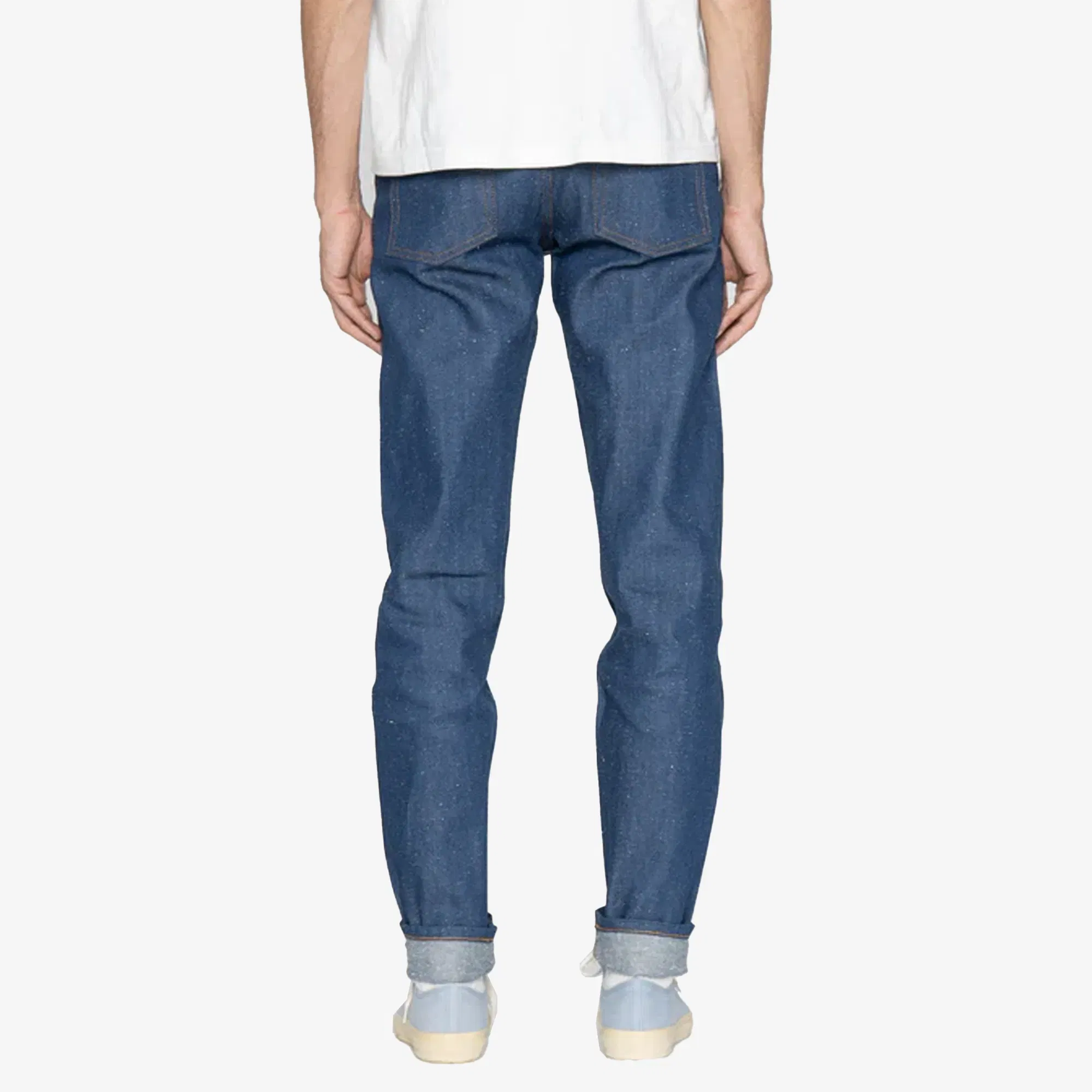Naked & Famous EASY GUY - WORKFORCE SELVEDGE { BLUE