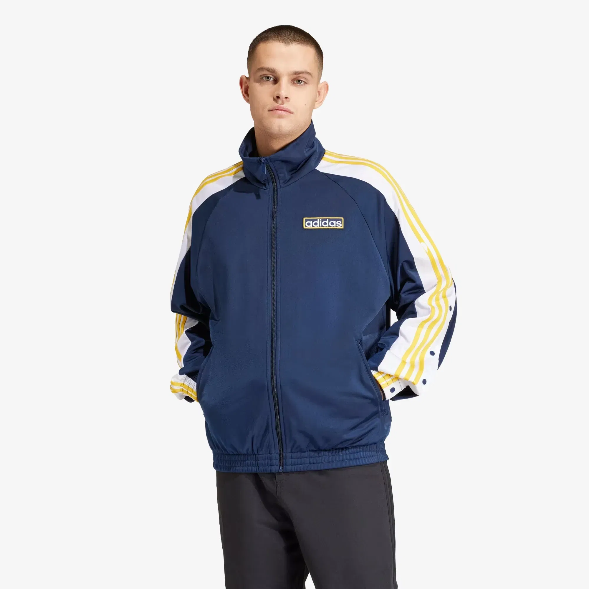 Adidas Originals ADICOLOR ADIBREAK TRACK TOP { BLUE/WHITE/YELLOW
