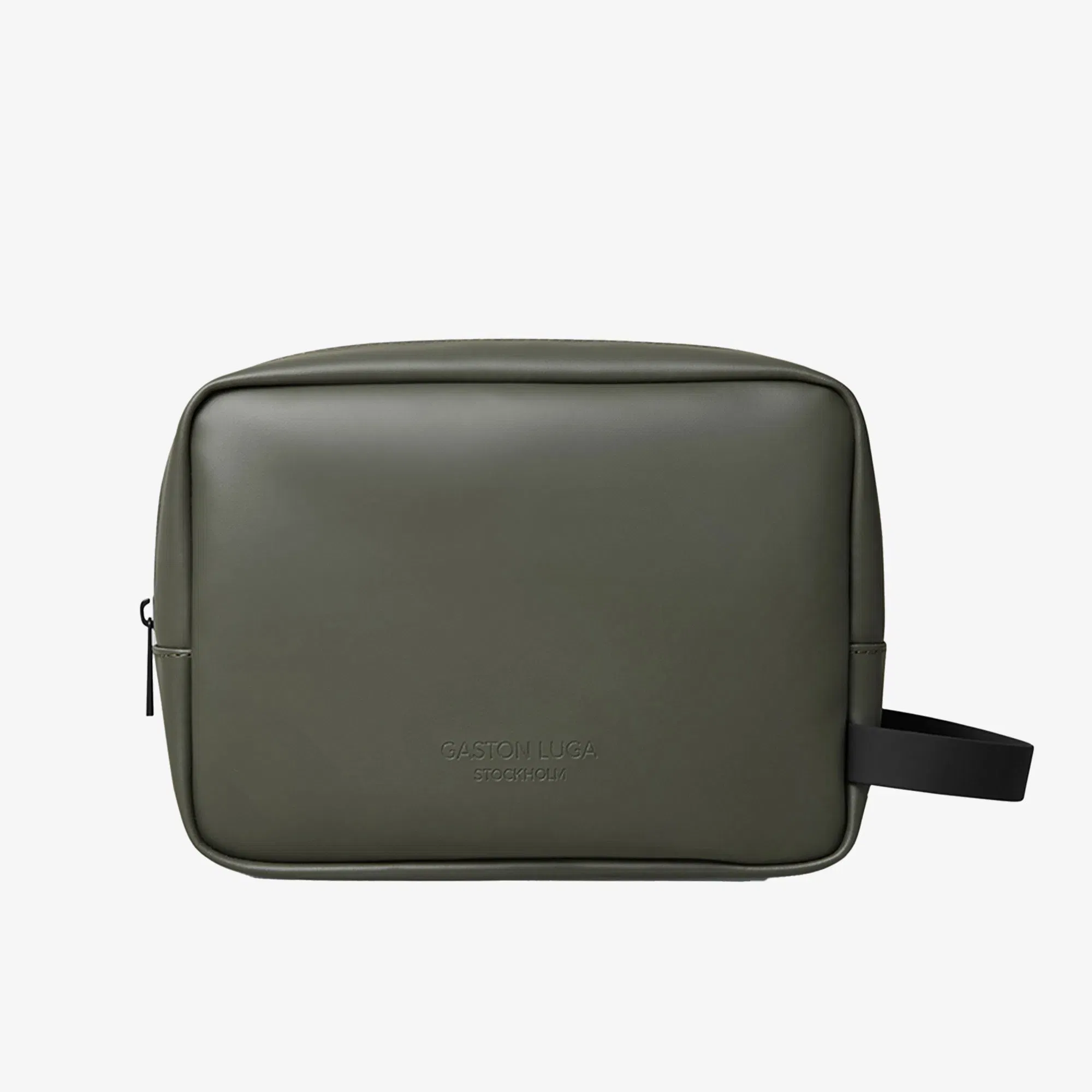 Gaston Luga SPLASH TOILETRY BAG { OLIVE