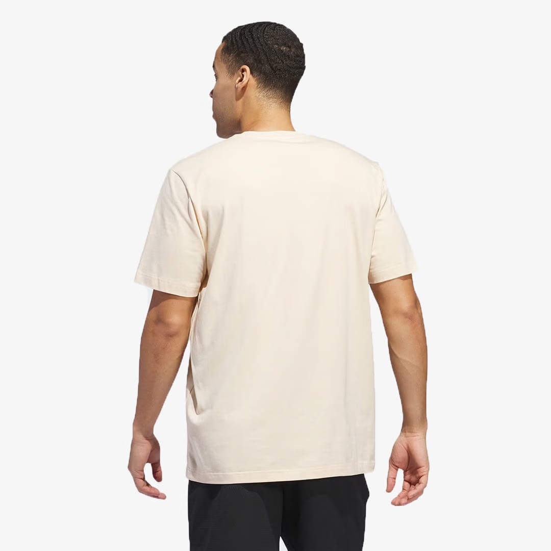 Adidas LIL STRIPE PHOTOREAL GRAPHIC T-Shirt { CRYSTAL SAND