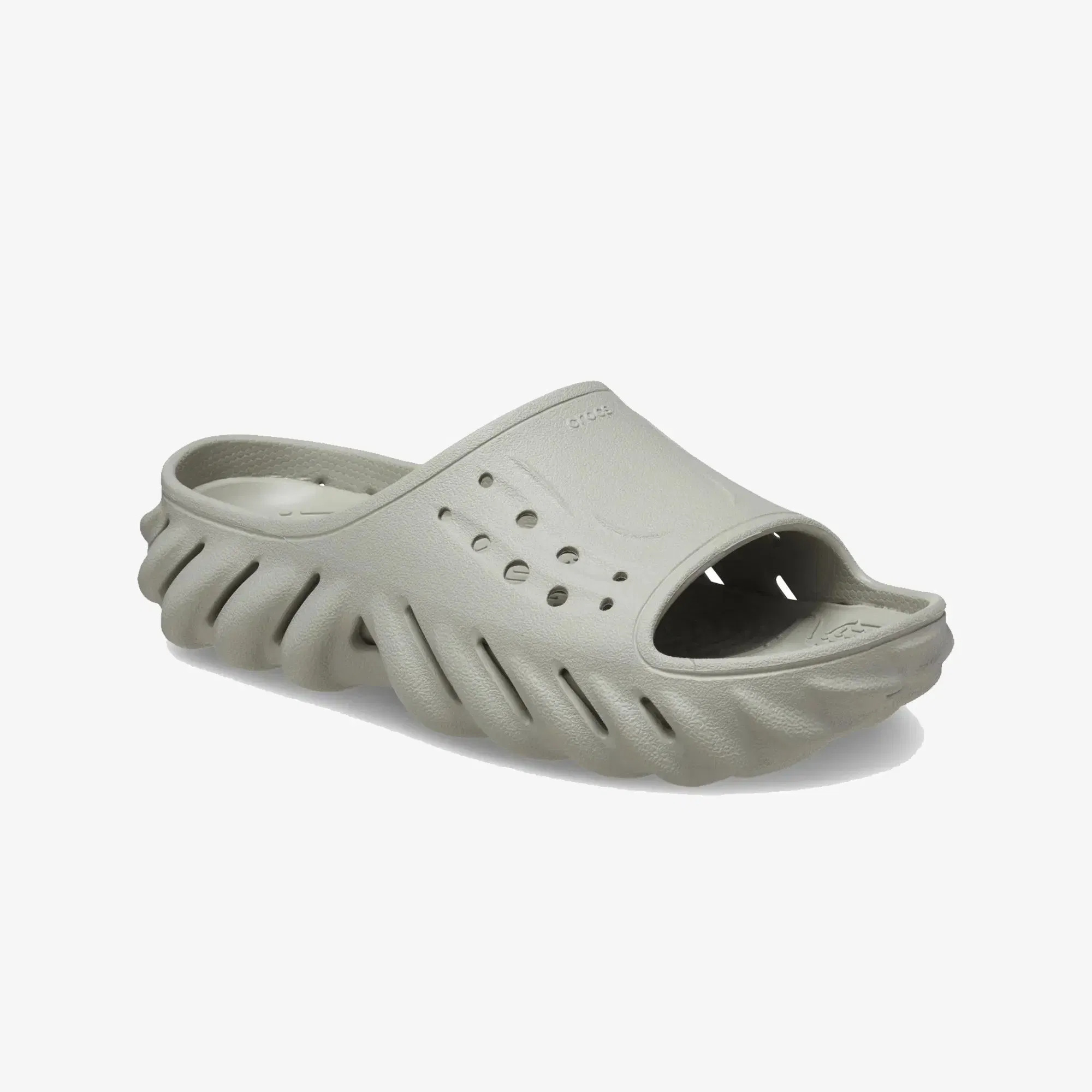 Crocs ECHO CROSS-STRAP SANDALS - ELEPHANT { MOUSE GREY