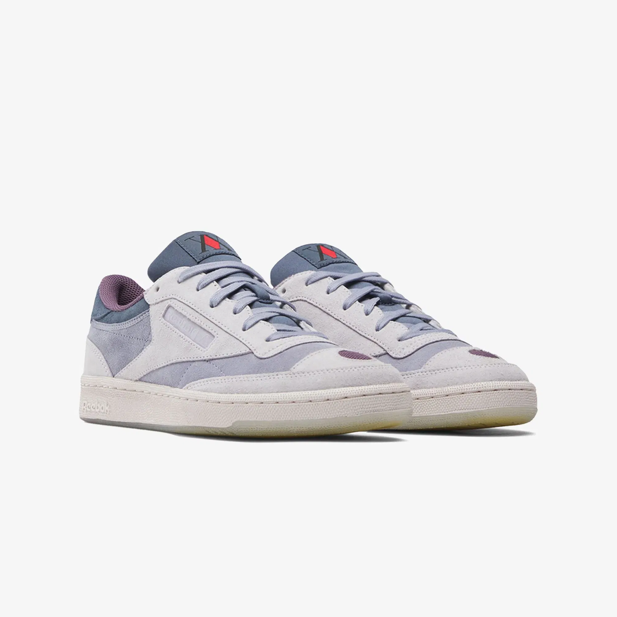 Reebok CLUB C 85 { LILAC FROSTPURPLE FOGSMOKY INDIGO