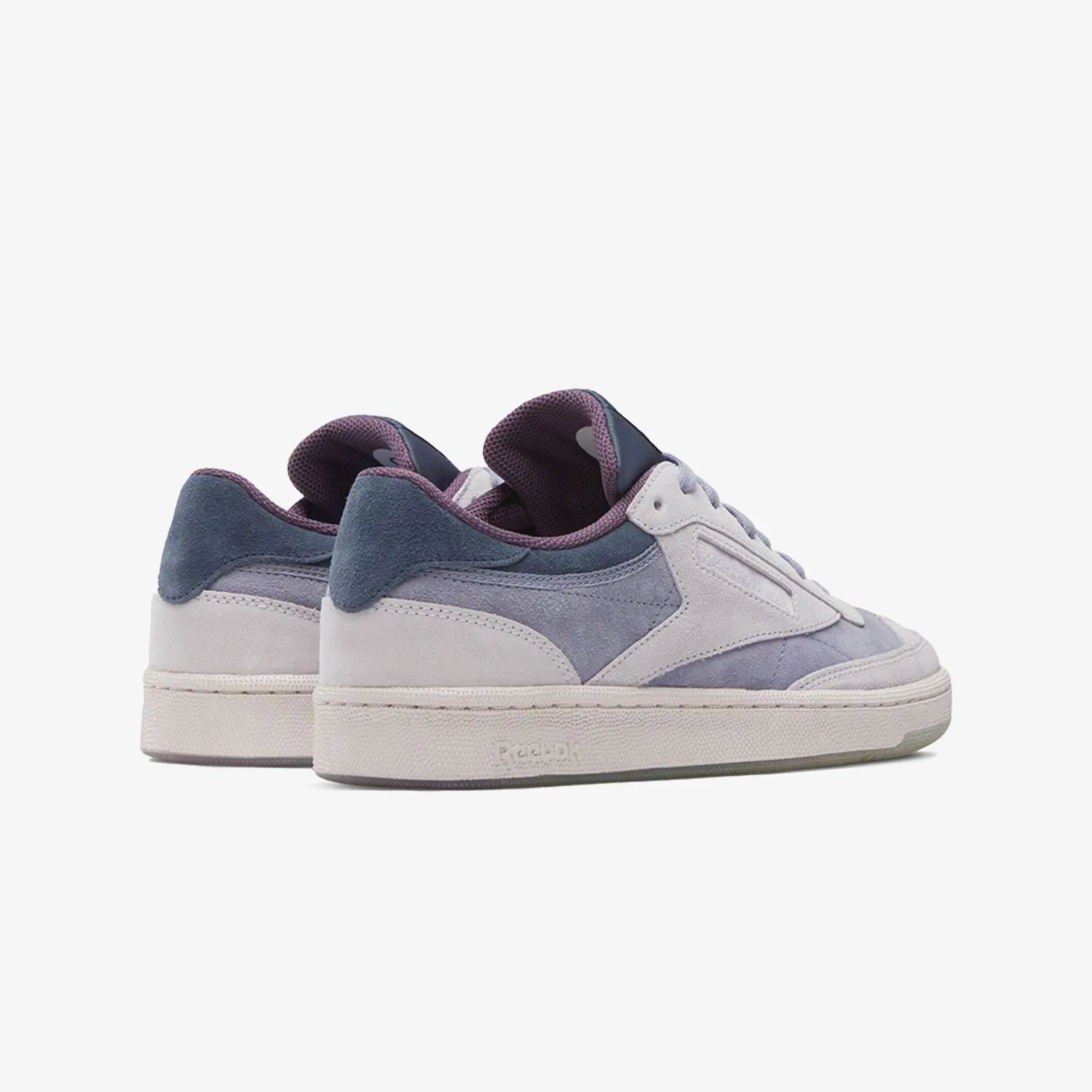 Reebok CLUB C 85 { LILAC FROSTPURPLE FOGSMOKY INDIGO
