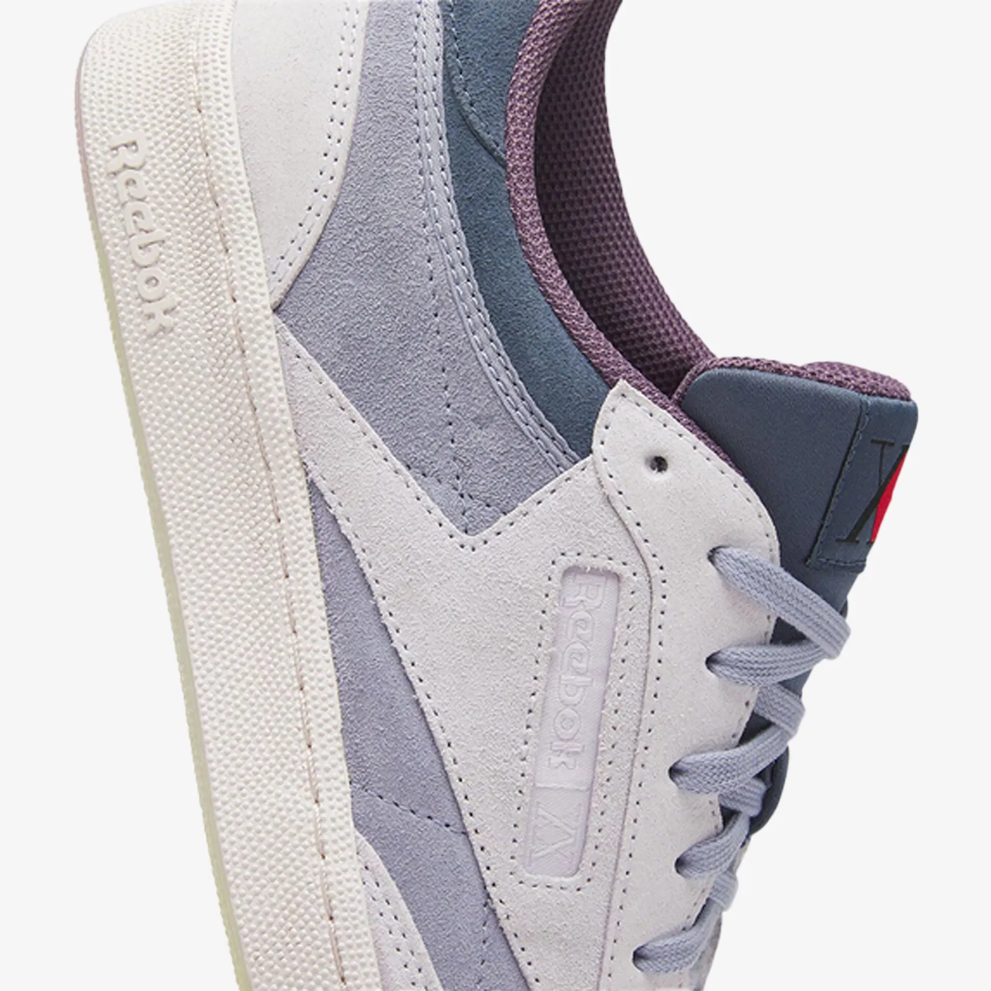 Reebok CLUB C 85 { LILAC FROSTPURPLE FOGSMOKY INDIGO