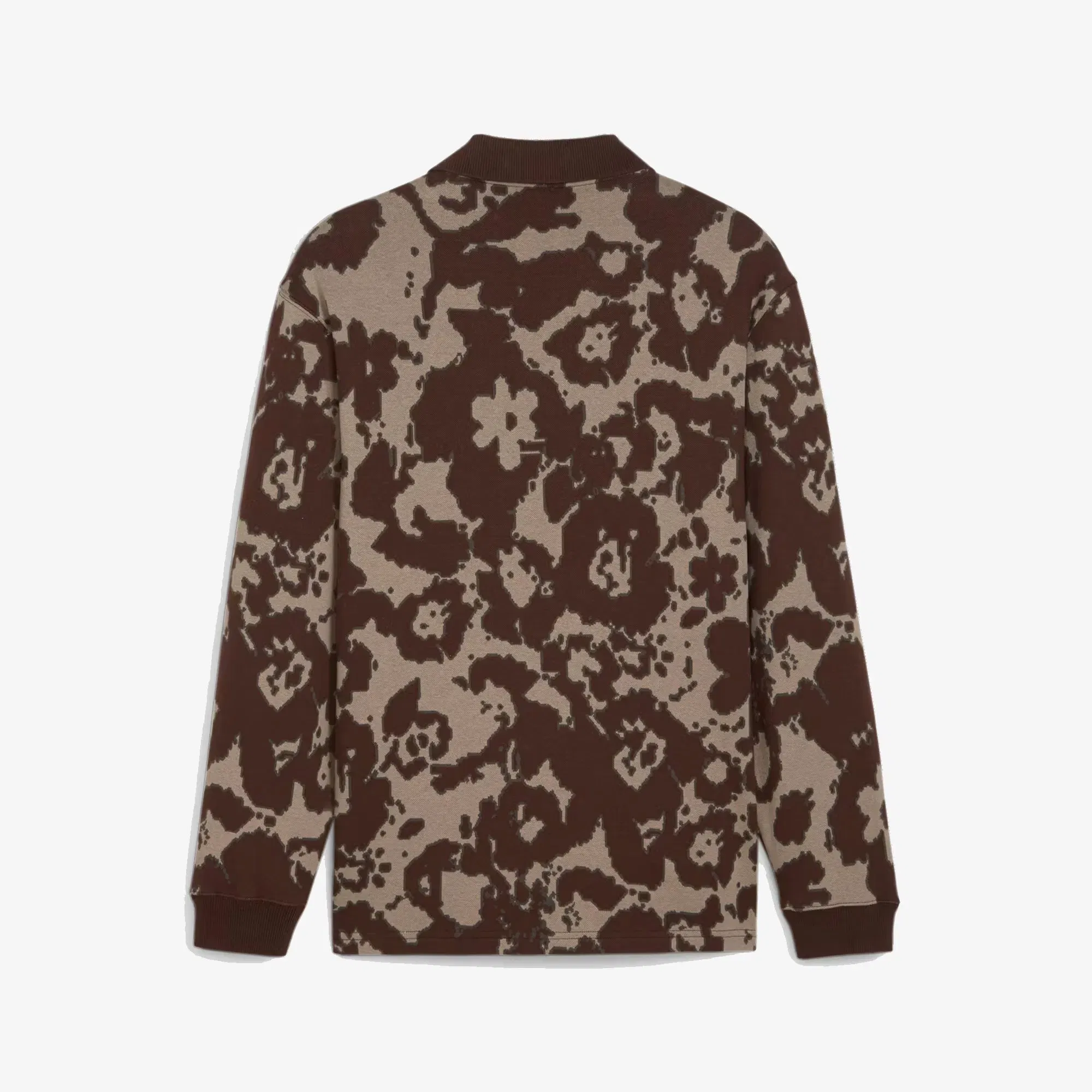Puma x PERKS AND MINI RUGBY SHIRT { DARK CHOCOLATE