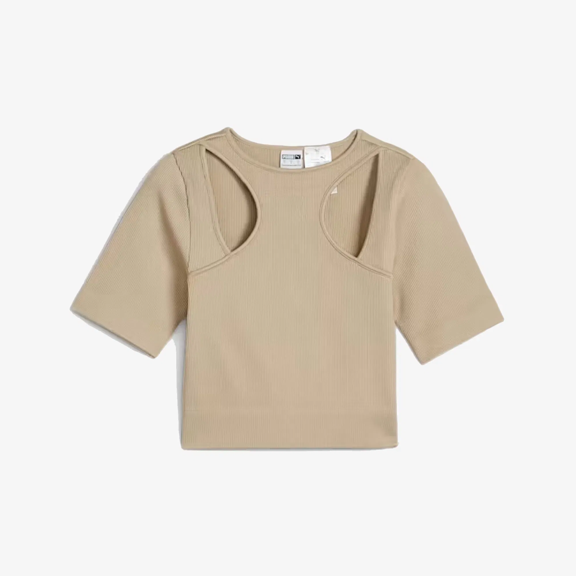 Puma DARE TO MUTED MOTION T-Shirt { PUTTY