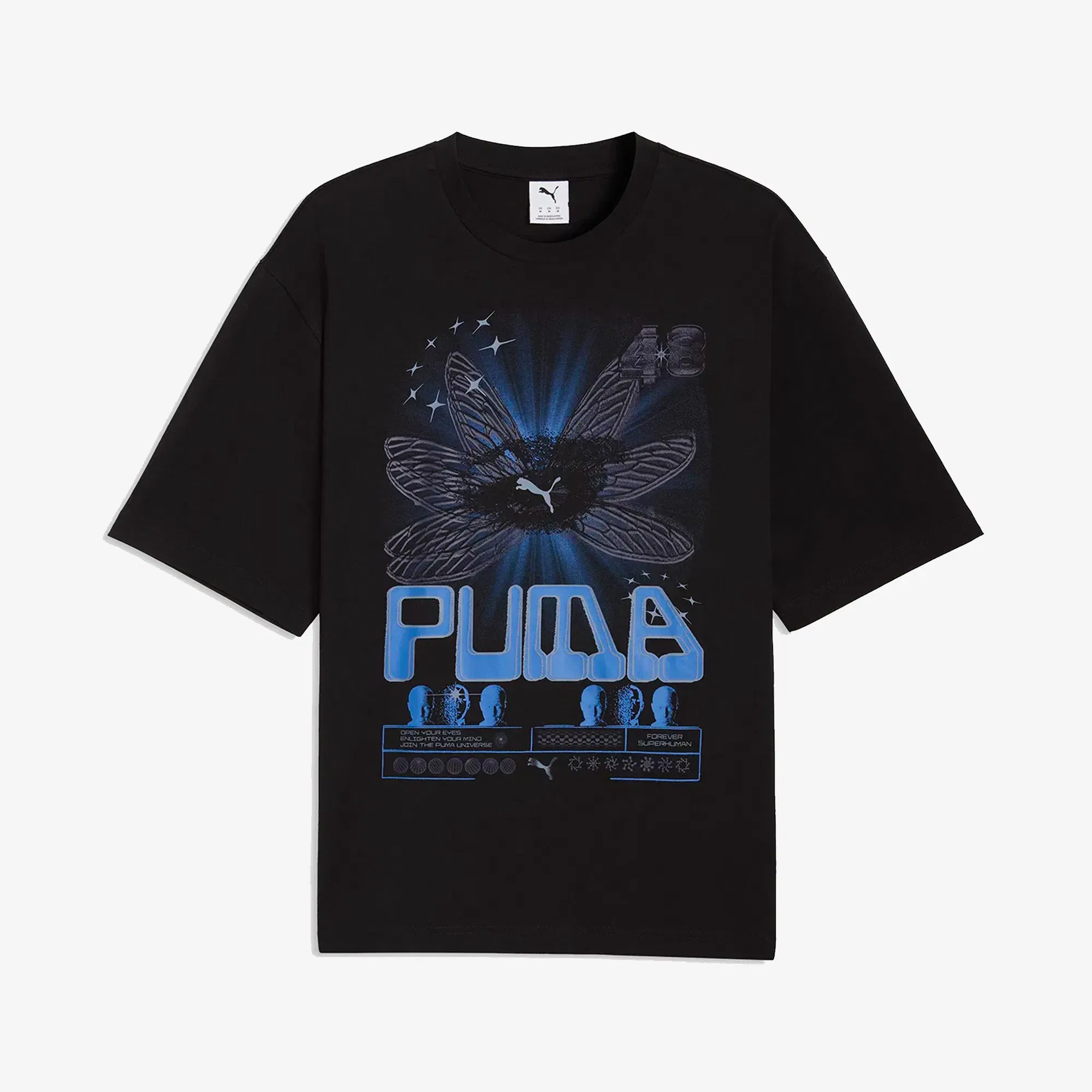 PUMA HOUSE OF GRAPHICS BOXY T-Shirt { PUMA BLACK