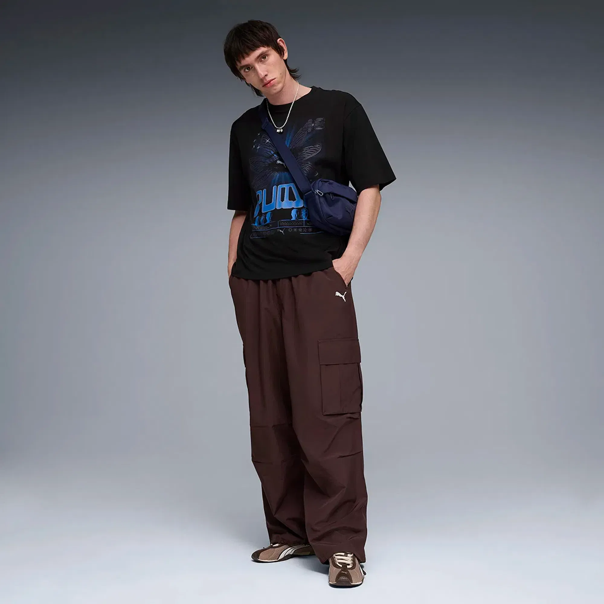 PUMA HOUSE OF GRAPHICS BOXY T-Shirt { PUMA BLACK