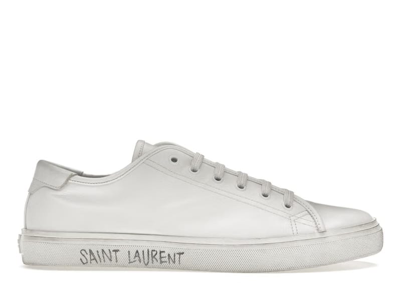 Saint Laurent Malibu Low Optic White