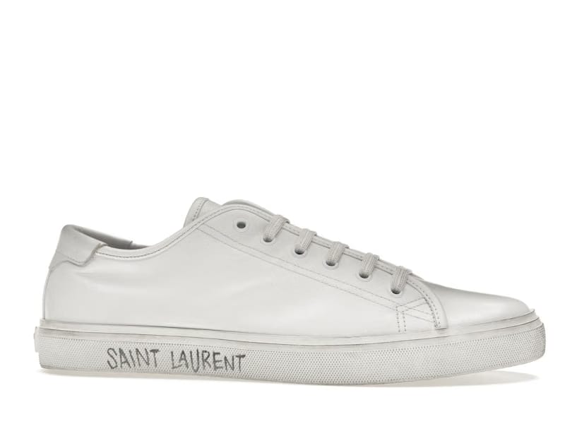 Saint Laurent Malibu Low Optic White