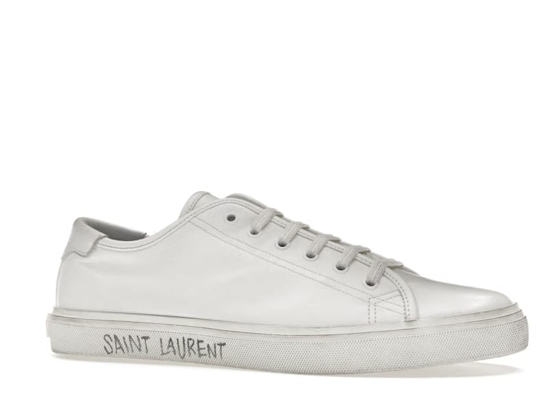 Saint Laurent Malibu Low Optic White