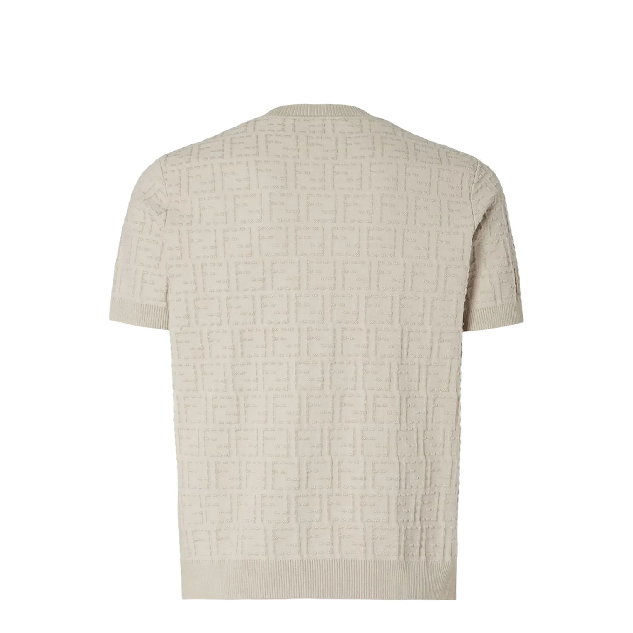 Grey Cream Ff Cotton Selleria Pullover