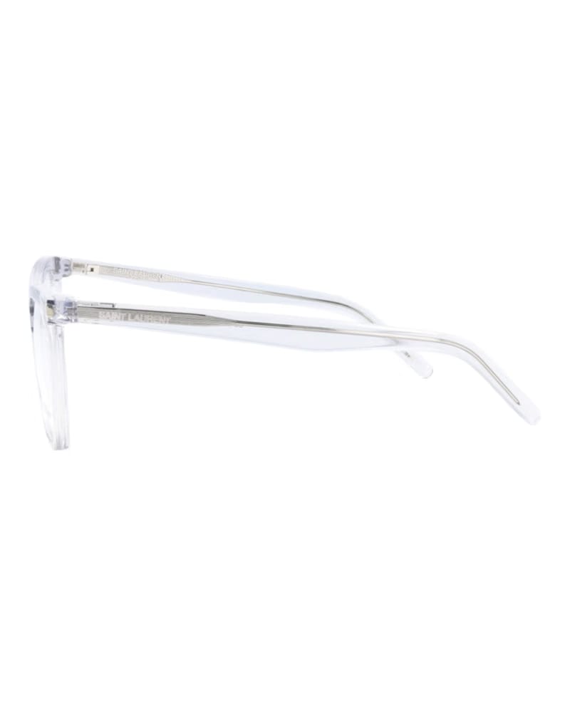 Saint Laurent Square Eyeglasses Grey/Grey/Transparent (SL518-30013050-003)