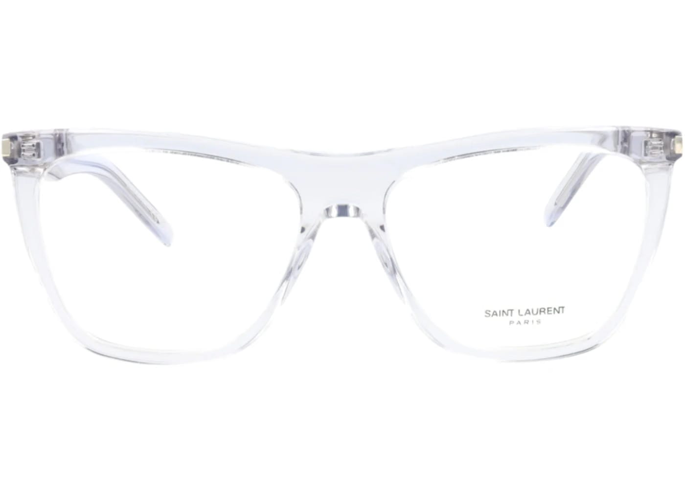 Saint Laurent Square Eyeglasses Grey/Grey/Transparent (SL518-30013050-003)