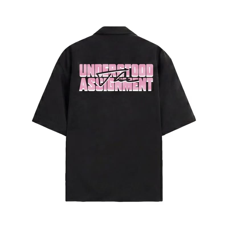 Assignment Off Supply Black Bowling Shirt