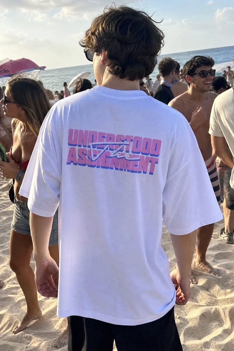 Assignment Off Supply White T-Shirt
