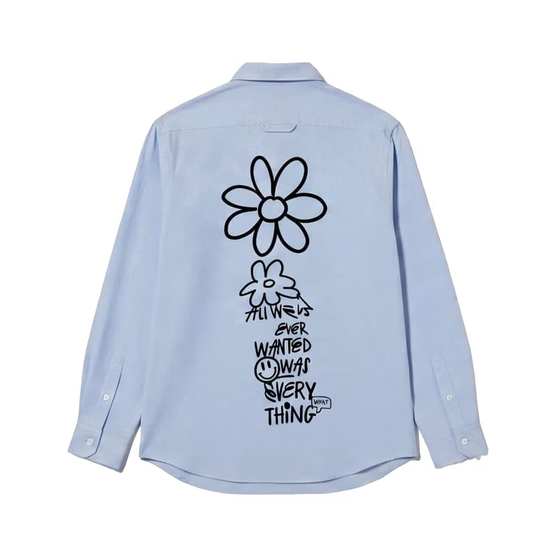 Everything Off Supply Ice Blue Shirt
