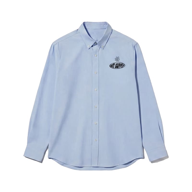 Everything Off Supply Ice Blue Shirt