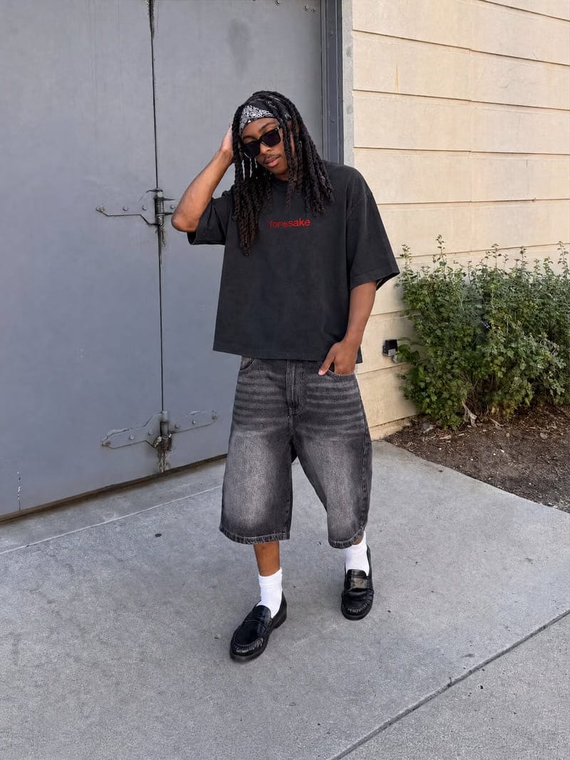 Forfksake Fake Love Black T-Shirt
