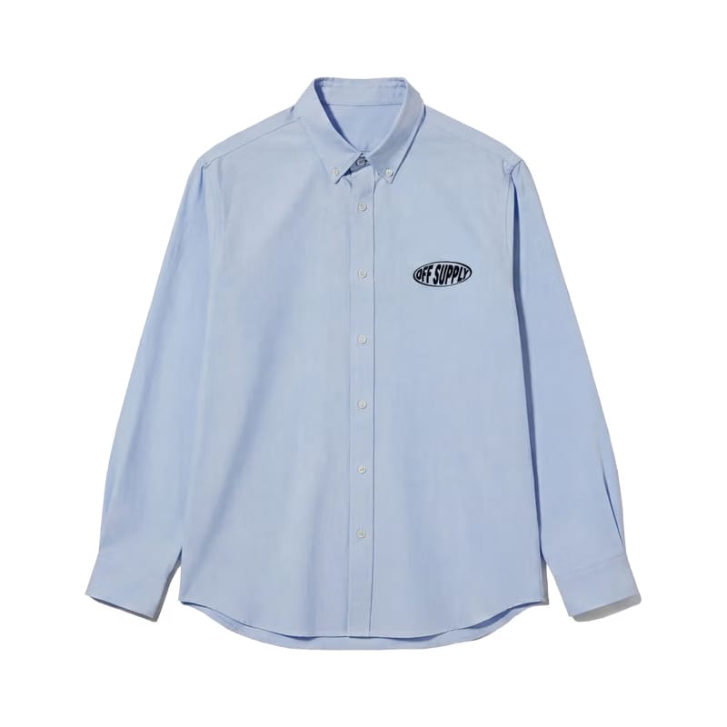 Twenties Off Supply Ice Blue Shirt
