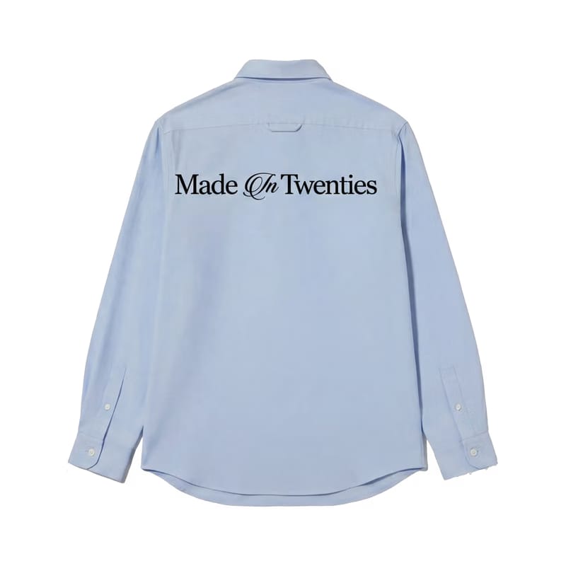 Twenties Off Supply Ice Blue Shirt