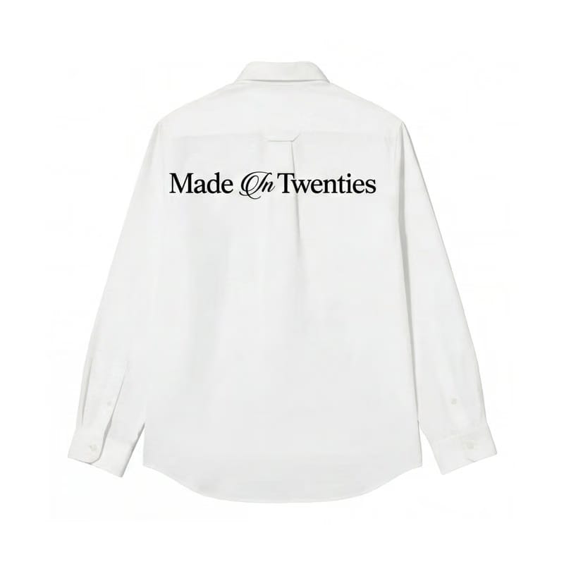 Twenties Off Supply White Shirt