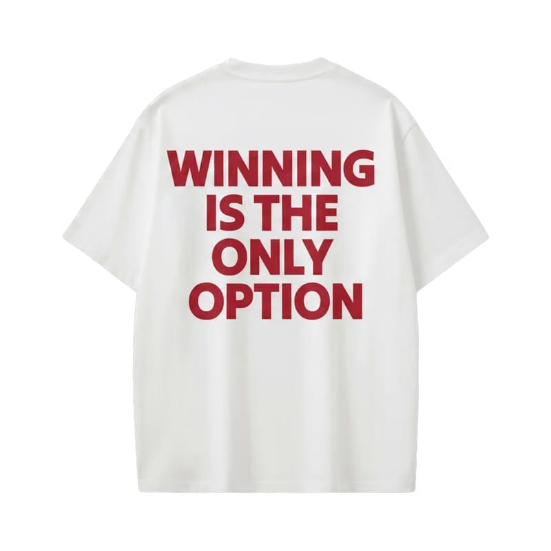 Winning Off Supply White T-Shirt