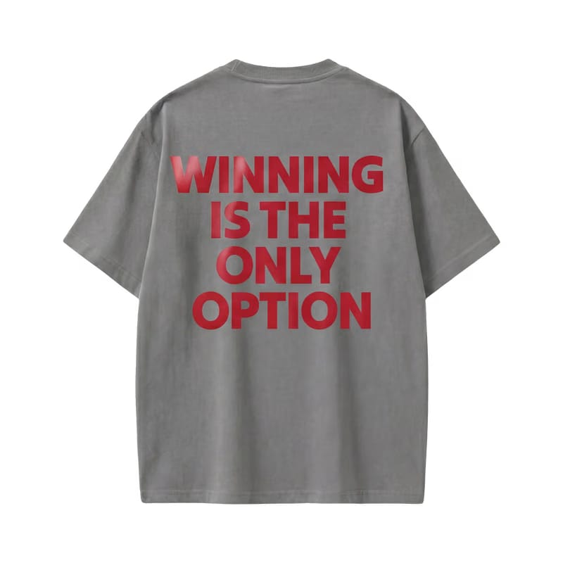 Winning Off Supply Grey T-Shirt