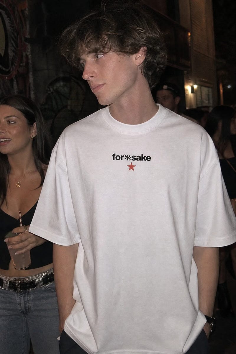 Forfksake Think White T-Shirt