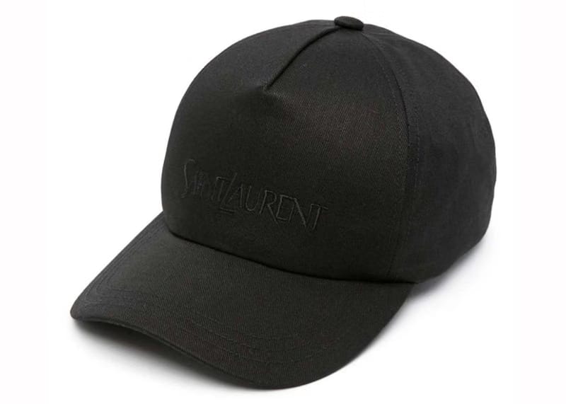 Saint Laurent Brodee Sai Hat Black