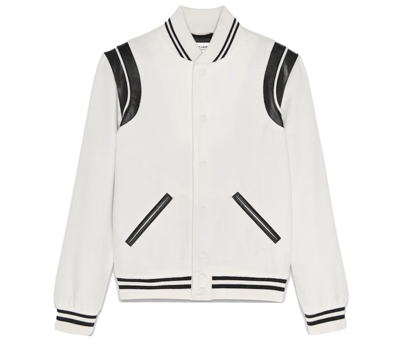 Saint Laurent Teddy Jacket Neutral