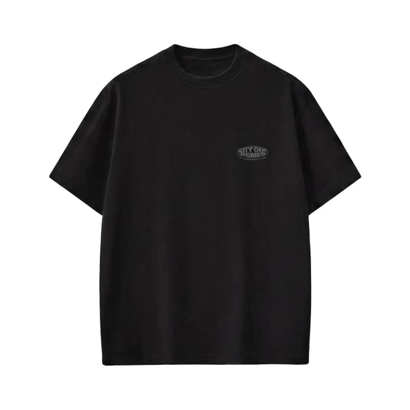 City Off Domes 2Pretty Ice Black T-Shirt