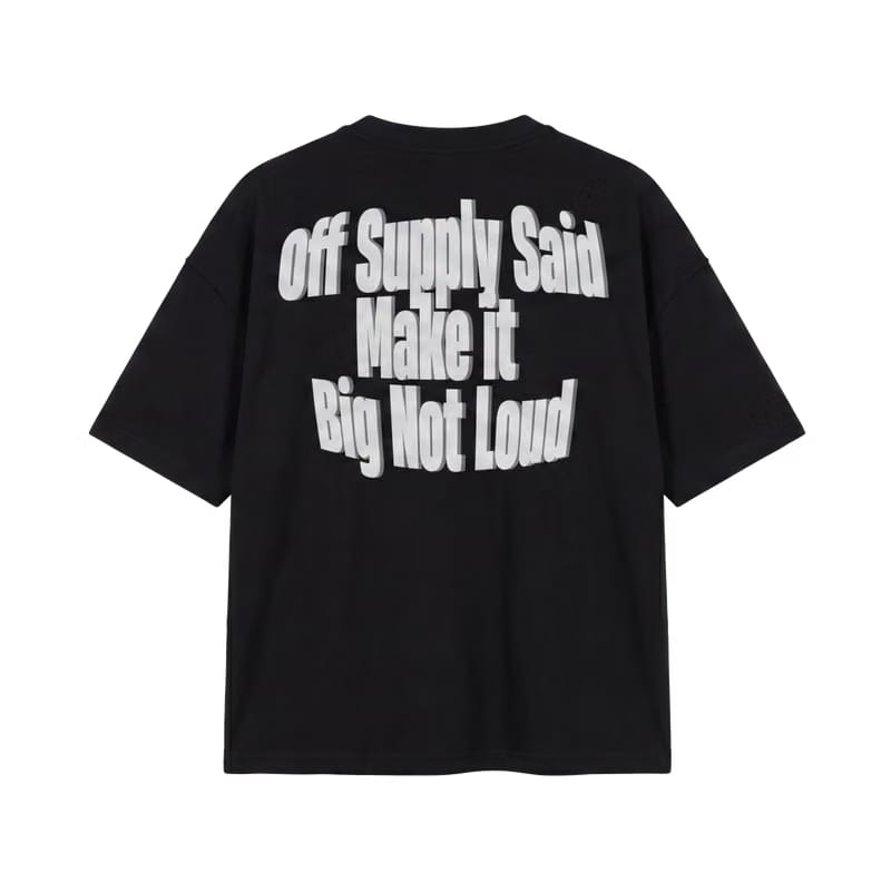 Off Supply - The Magnitude Tee Black