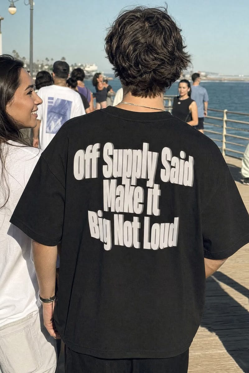 Off Supply - The Magnitude Tee Black