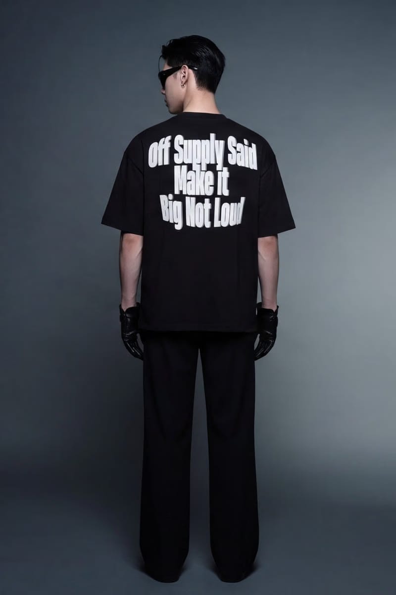 Off Supply - The Magnitude Tee Black