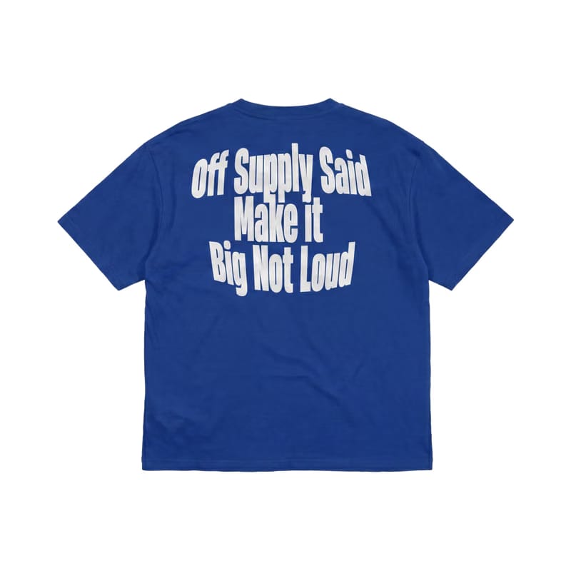 Off Supply - The Magnitude Tee Blue