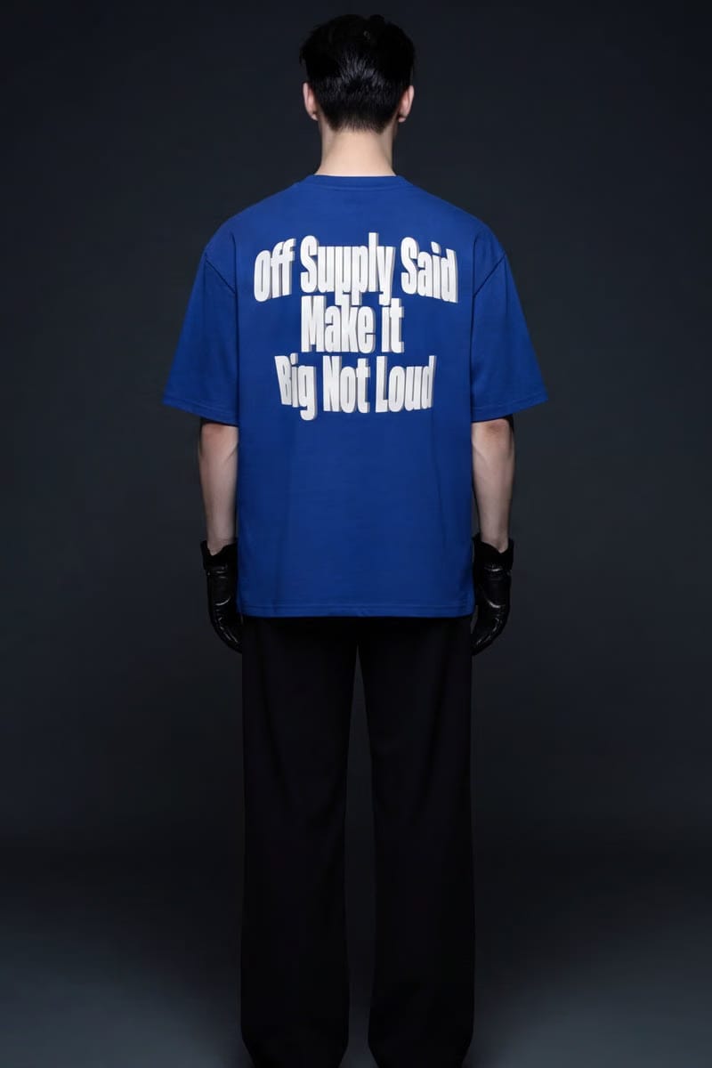 Off Supply - The Magnitude Tee Blue