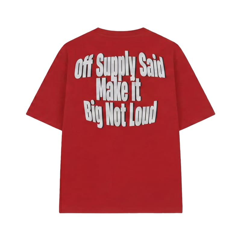 Off Supply - The Magnitude Tee Red