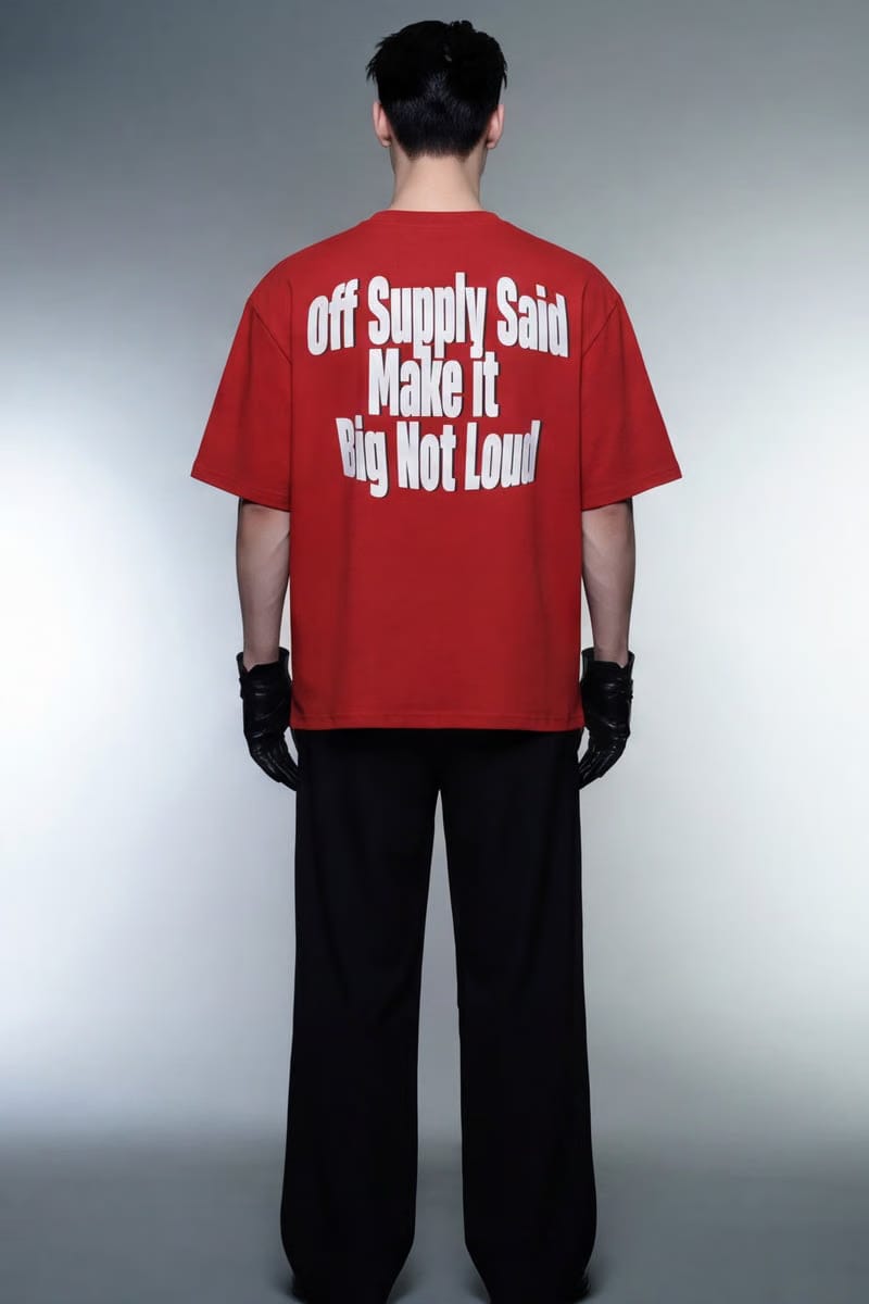 Off Supply - The Magnitude Tee Red