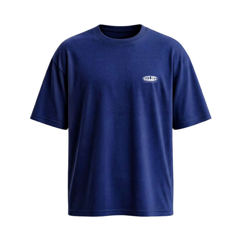 City Off Domes Gravity Drop Blue T-Shirt