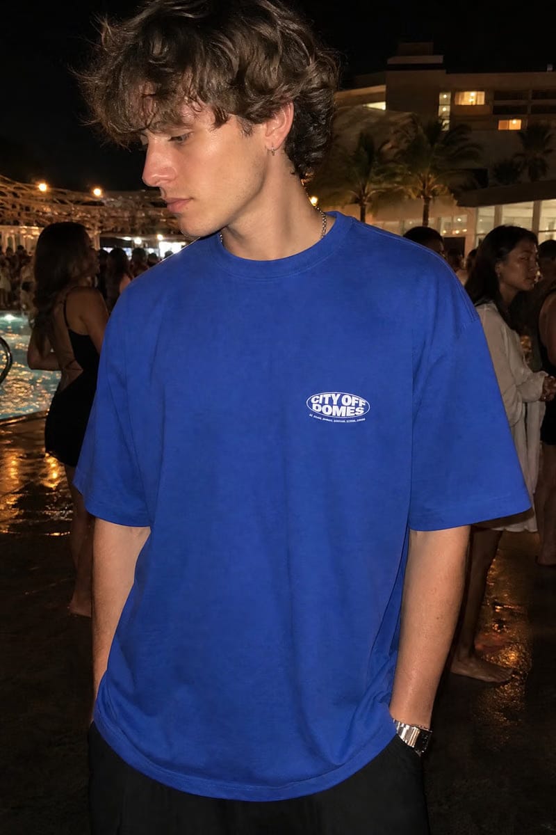 City Off Domes Gravity Drop Blue T-Shirt