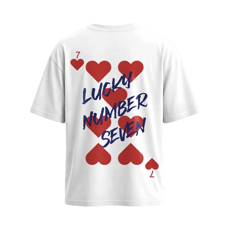 City Off Domes Lucky Number White T-Shirt