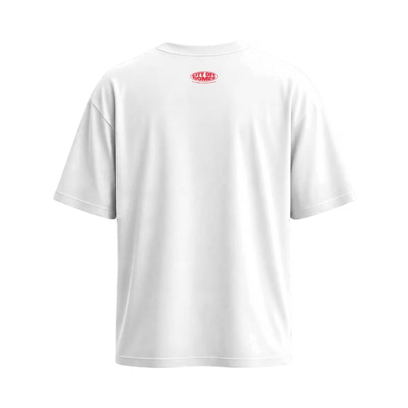 City Off Domes Mind Glitch White T-Shirt