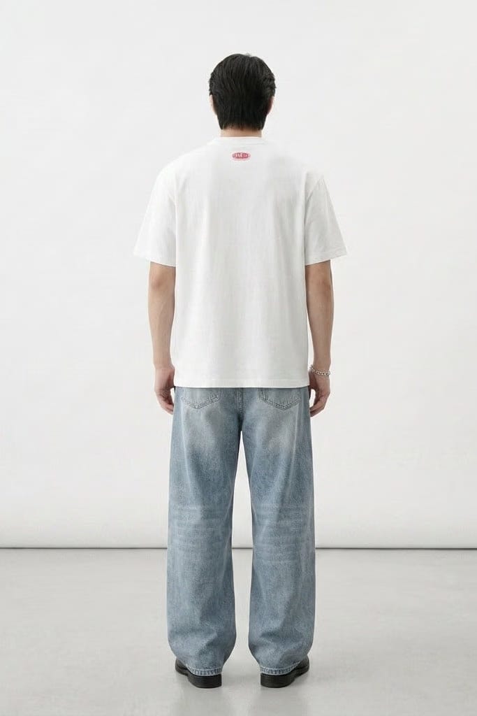 City Off Domes Mind Glitch White T-Shirt