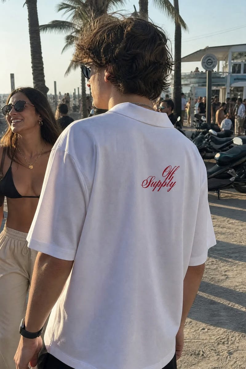 Off Supply Blessed Child Bowling Shirt - White