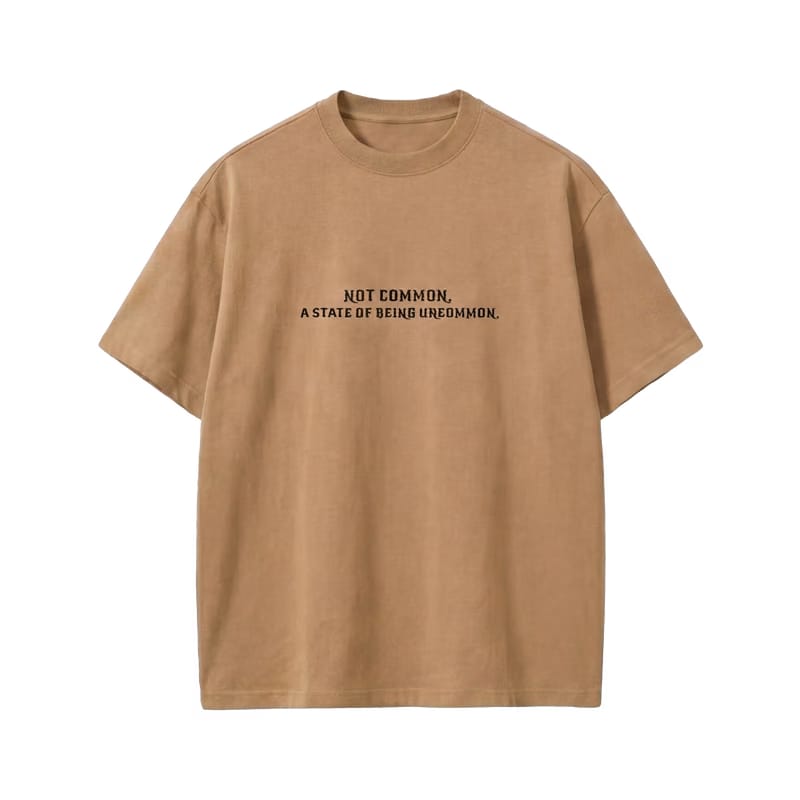City Off Domes No Entry Club Beige T-Shirt