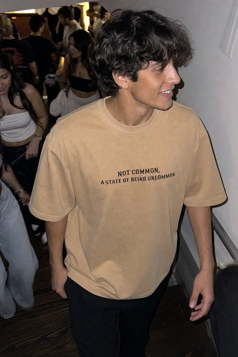City Off Domes No Entry Club Beige T-Shirt