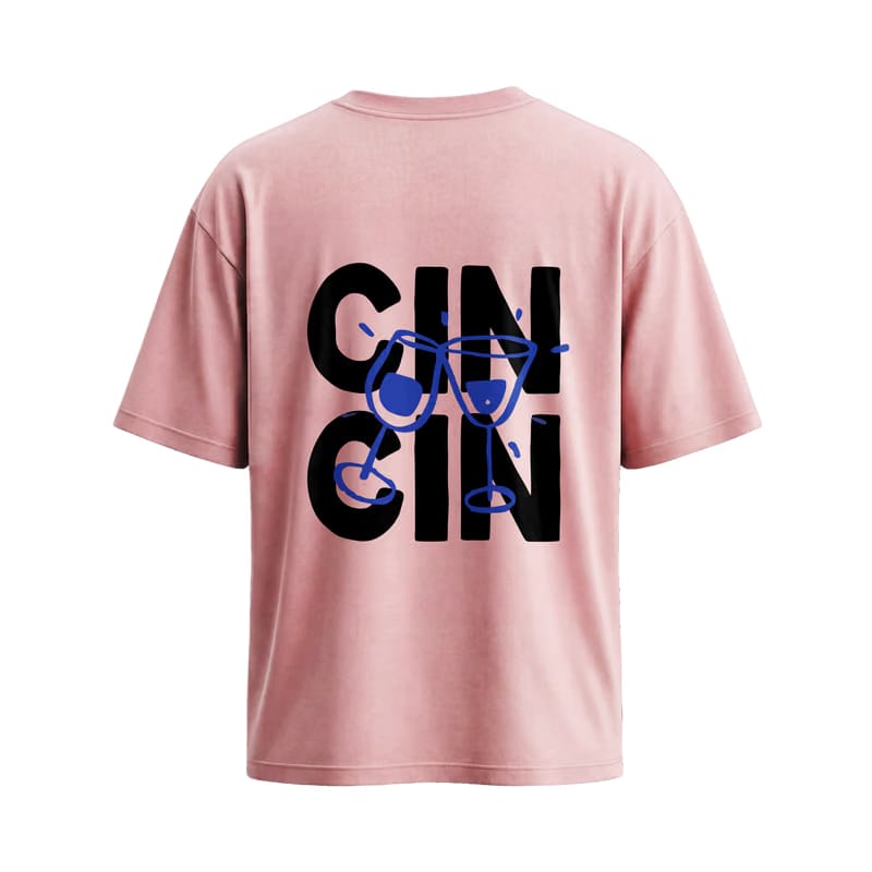 City Off Domes No Entry Club Pink T-Shirt