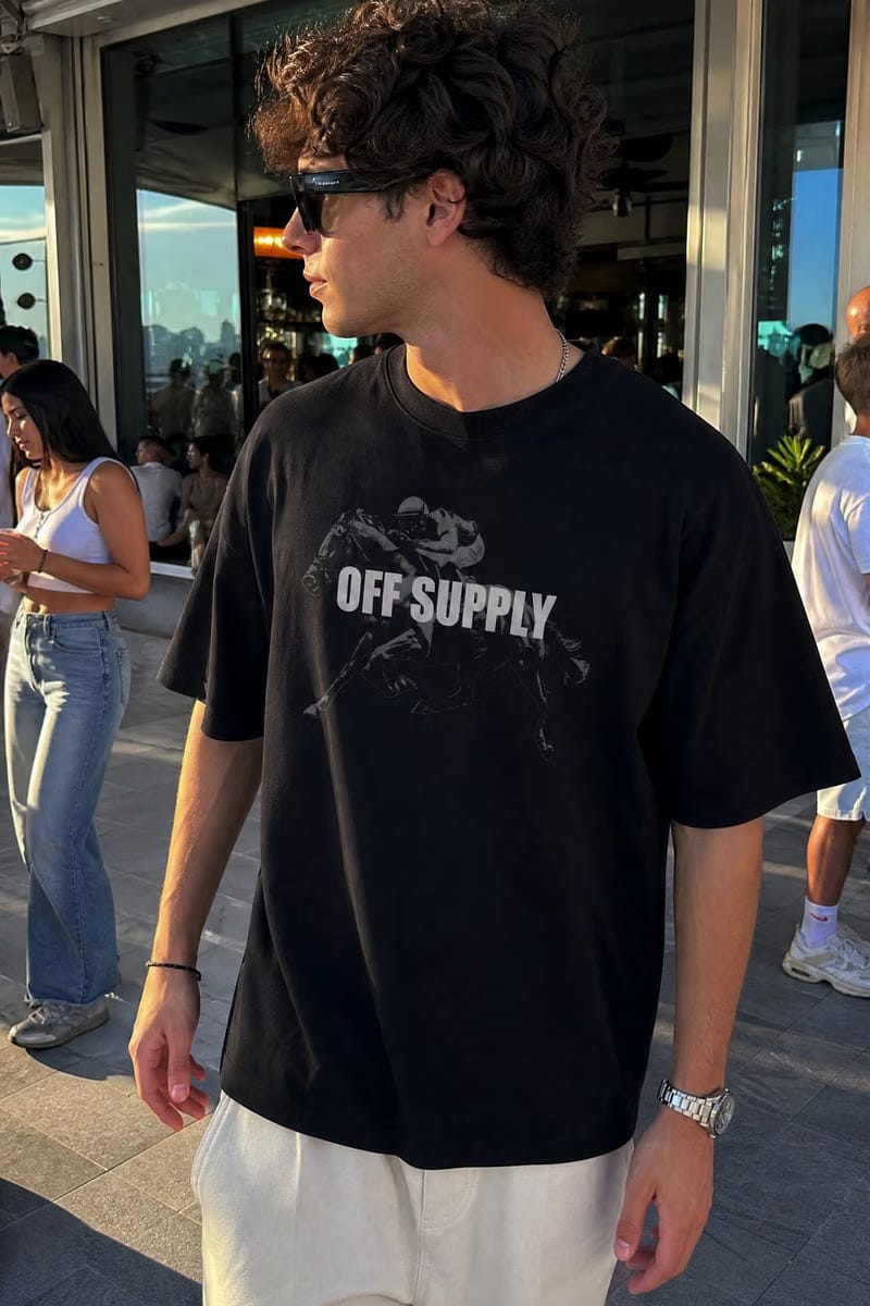 Off Supply Chaos Creates Truth T-shirt Black