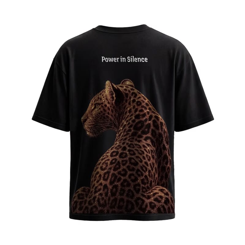 City Off Domes Power in Silence Black T-Shirt